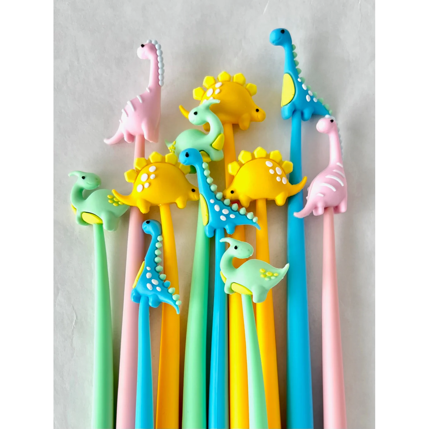 Gel Pen - Jurassic Dinosaur Wiggle Gel Pen-Stationery-BCMini-Yellow Springs Toy Company