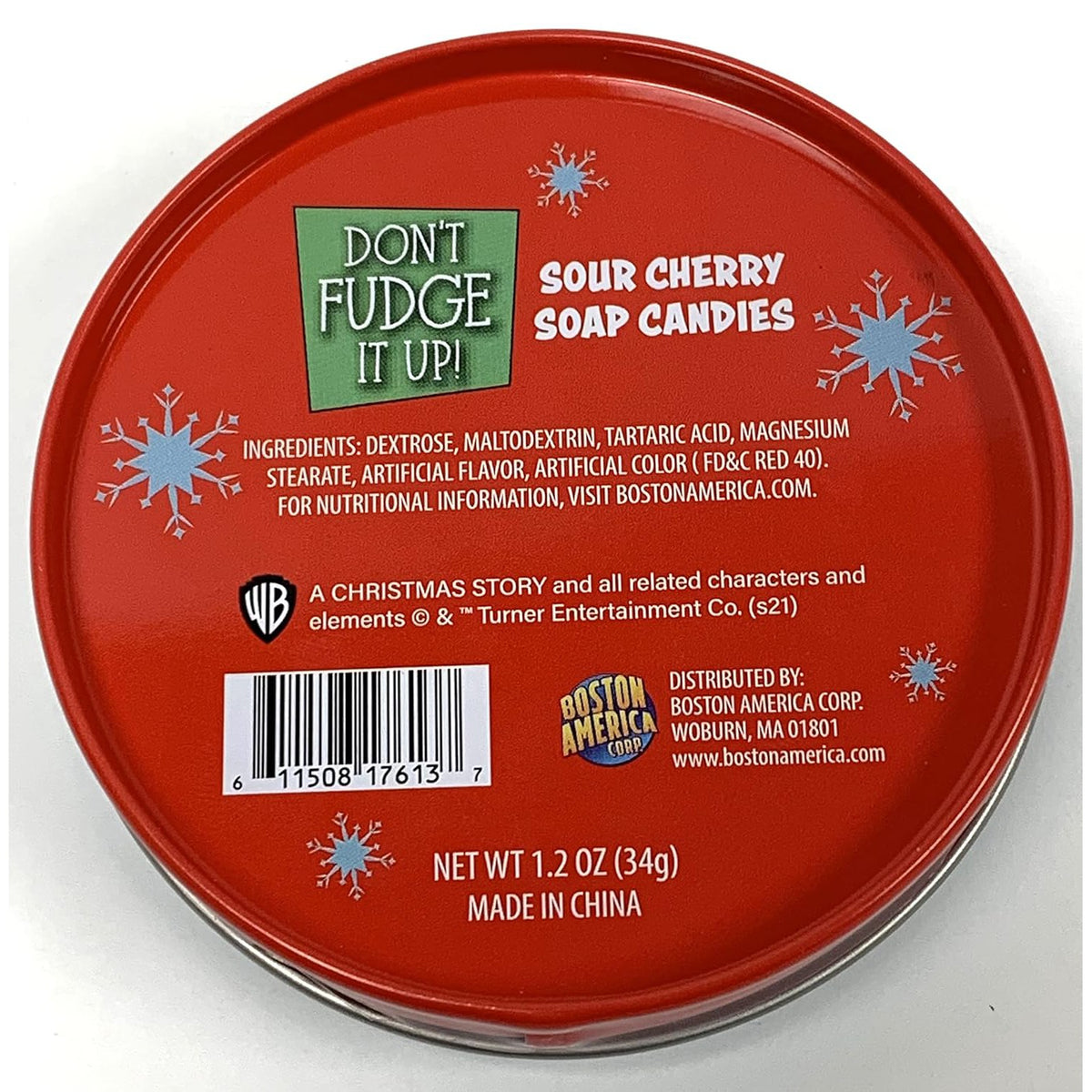 A Christmas Story – Don’t Fudge It Up! Collectible Tin-Candy &amp; Treats-Cow Crack Wholesale-Yellow Springs Toy Company