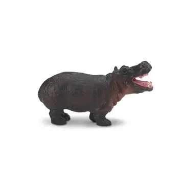 Tiny realistic hippo