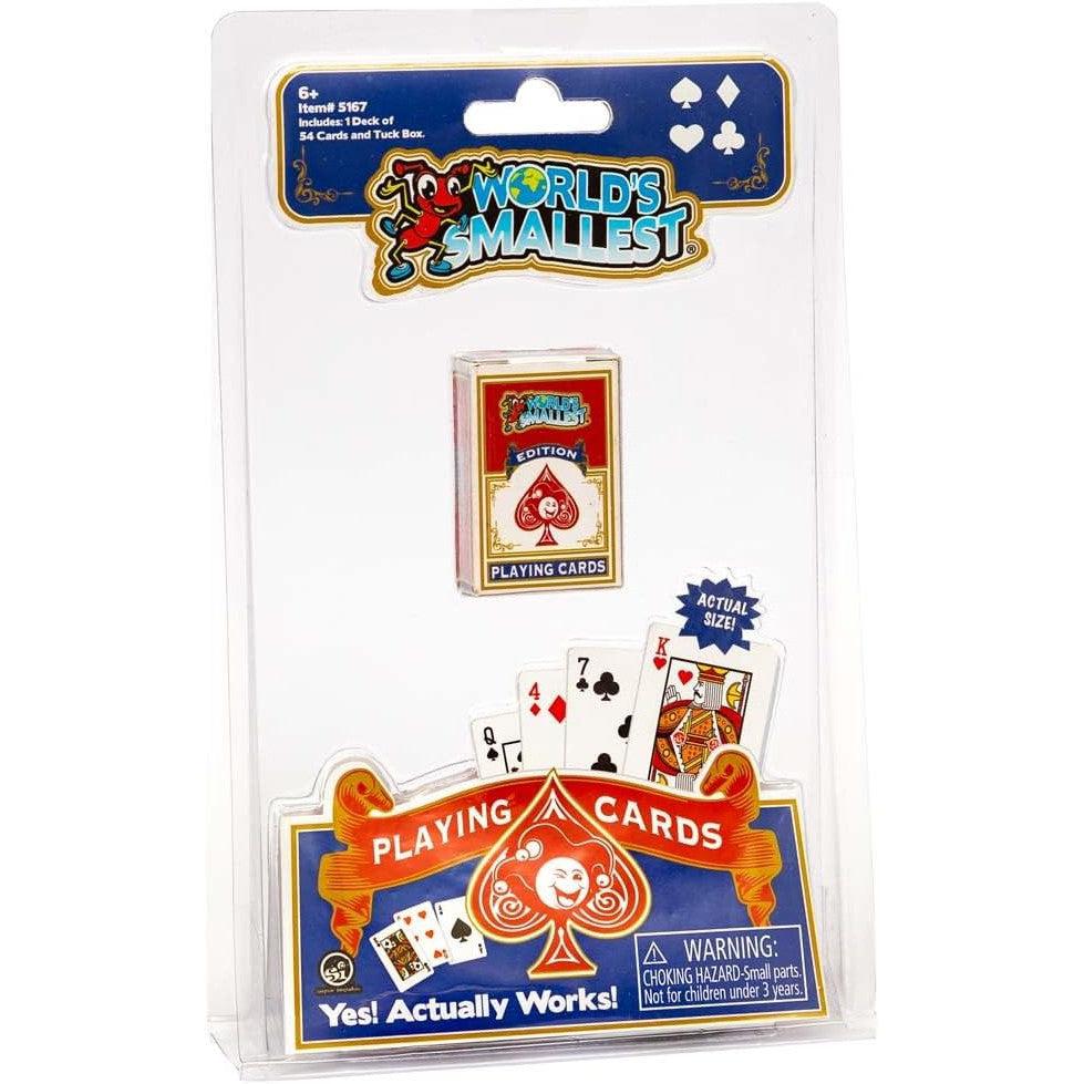 World&#39;s Smallest - Playing Cards-Games-Super Impulse-Yellow Springs Toy Company