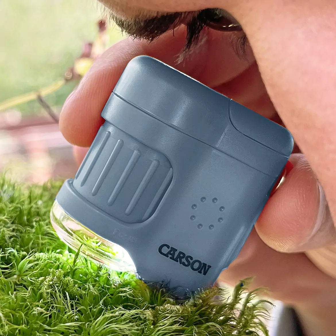 MicroMini™ Pocket Microscope - Blue-Science & Discovery-Carson-Yellow Springs Toy Company