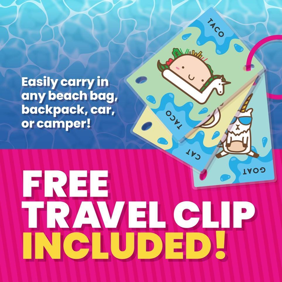 Taco Cat Goat Cheese Pizza - Poolside Edition-Games-Dolphin Hat Games-Yellow Springs Toy Company