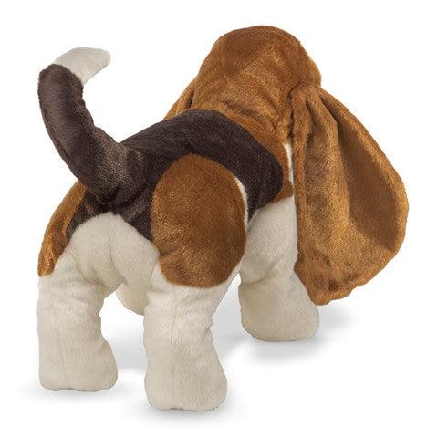 Hand Puppet - Basset Hound-Puppets-Folkmanis-Yellow Springs Toy Company