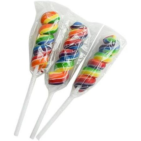 Albert's Color Splash Pops - Tutti-Frutti/Kaleidoscope-Candy & Treats-Grandpa Joe's Candy Shop-Yellow Springs Toy Company