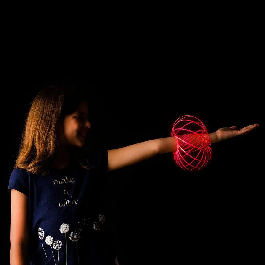 Glozi - Flow Toy - Glowing Pink-Active & Sports-Fun In Motion Toys-Yellow Springs Toy Company