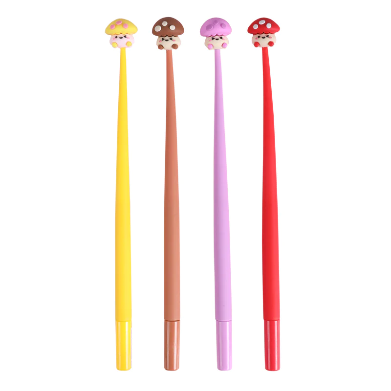 Gel Pen - Mushroom Buddy Wiggle Gel Pen-Stationery-BCMini-Yellow Springs Toy Company