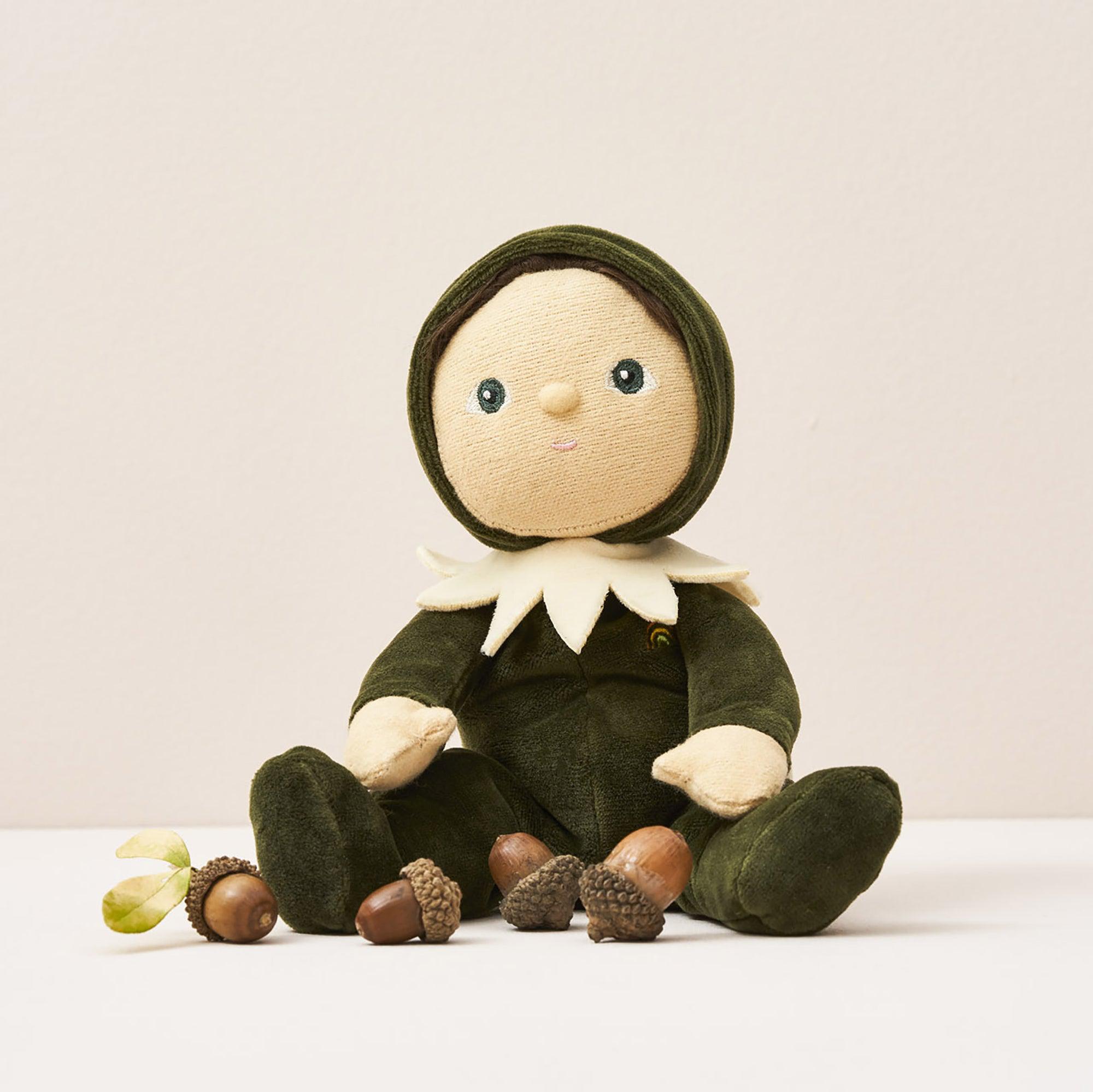 Dinky Dinkums - Percy Pine - 8.6" *-Stuffed & Plush-Olli Ella U.S.-Yellow Springs Toy Company