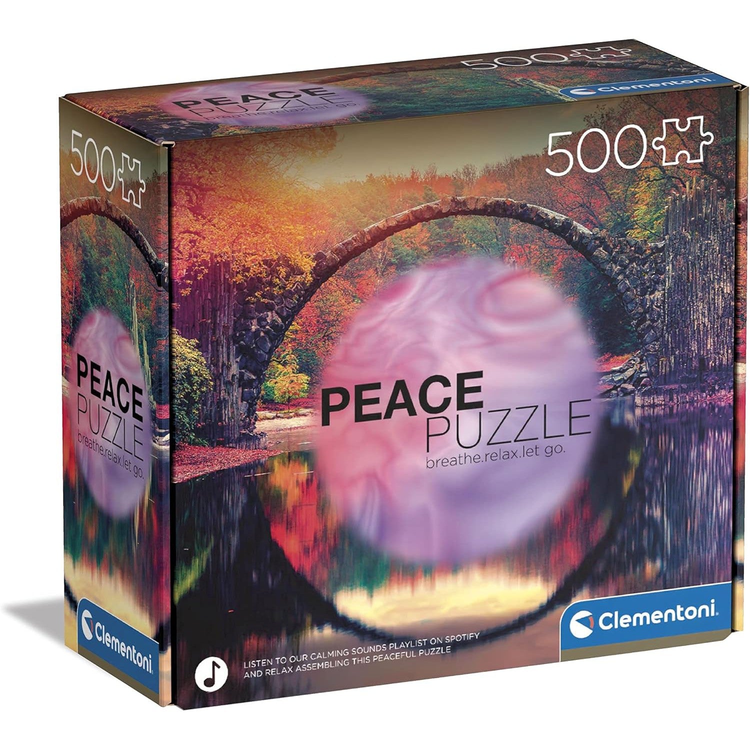 Peace Puzzle - Mindful Reflection - 500 pieces-Puzzles-Creative Toy Company-Yellow Springs Toy Company