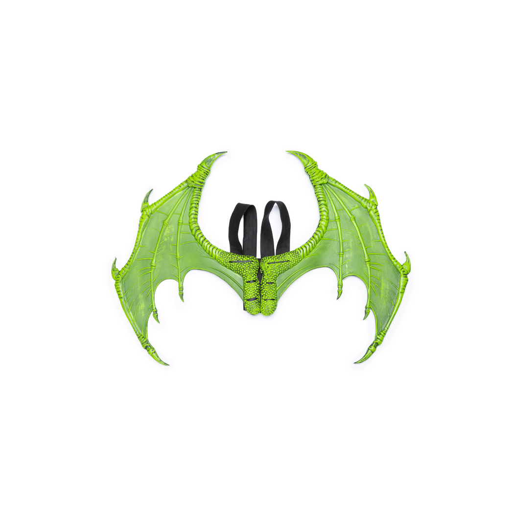 Detail of Green Dragon Wings