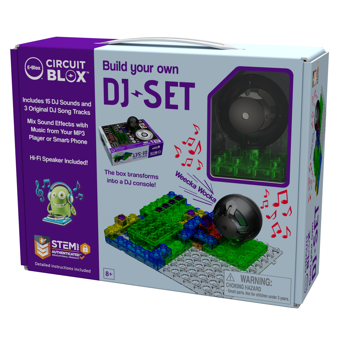 Front view of the box from Build Your Own DJ Set 