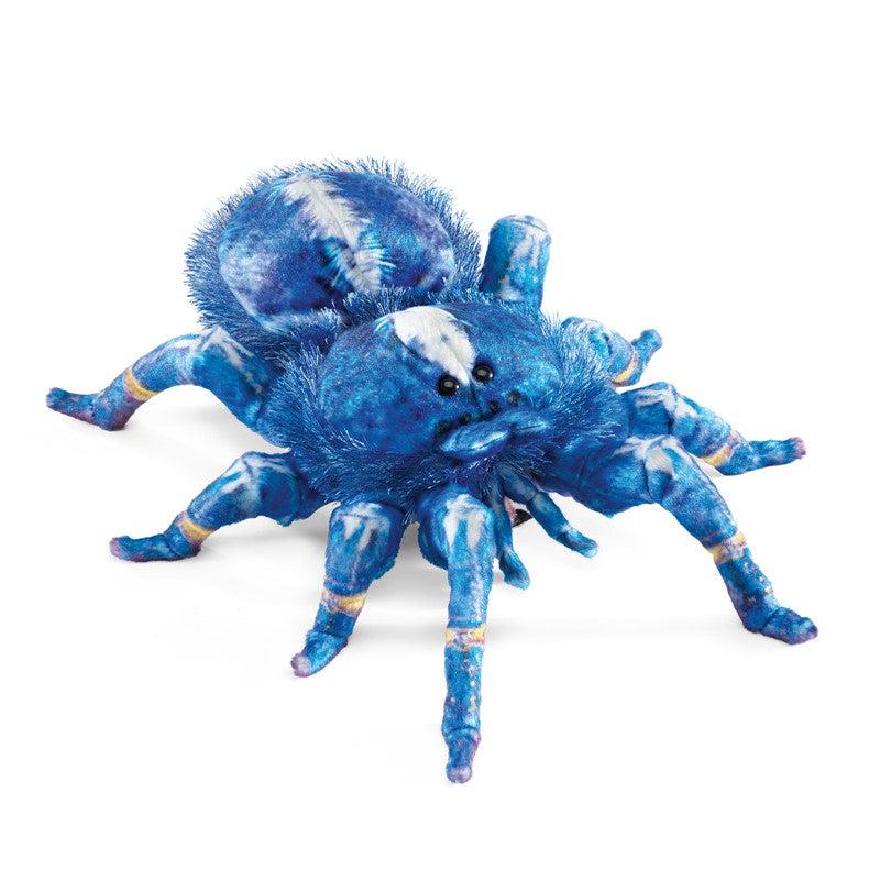 Blue Tarantula - Hand Puppet-Puppets-Folkmanis-Yellow Springs Toy Company