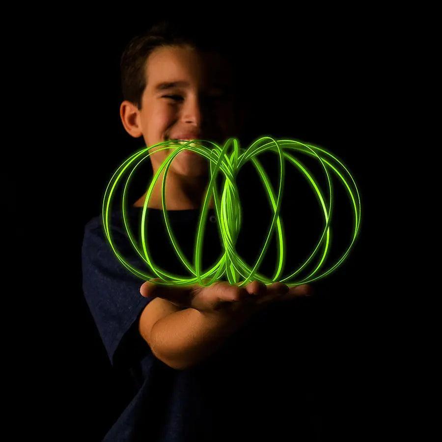 Glozi - Flow Toy - Glowing Yellow-Active & Sports-Fun In Motion Toys-Yellow Springs Toy Company