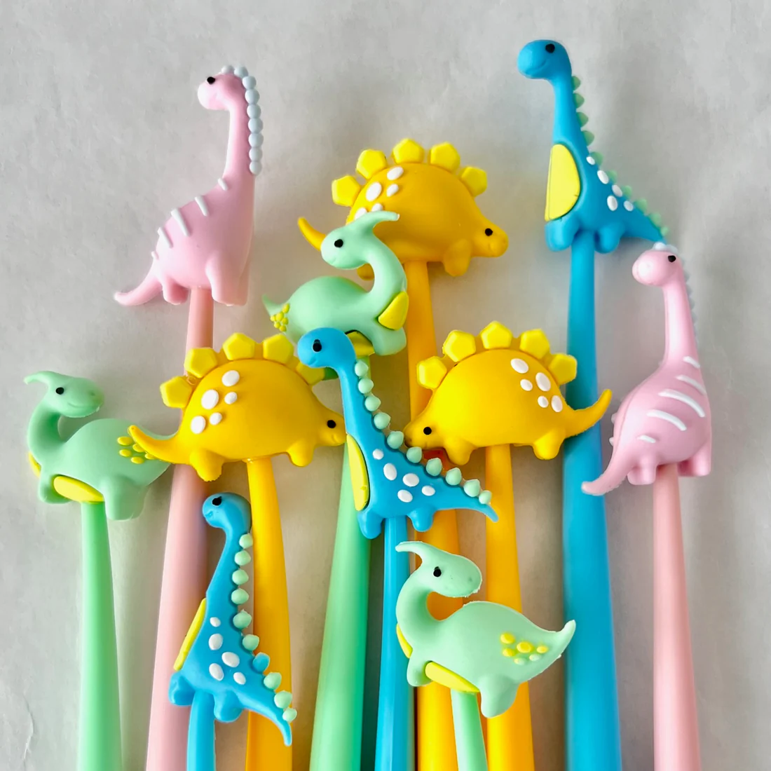Gel Pen - Jurassic Dinosaur Wiggle Gel Pen-Stationery-BCMini-Yellow Springs Toy Company