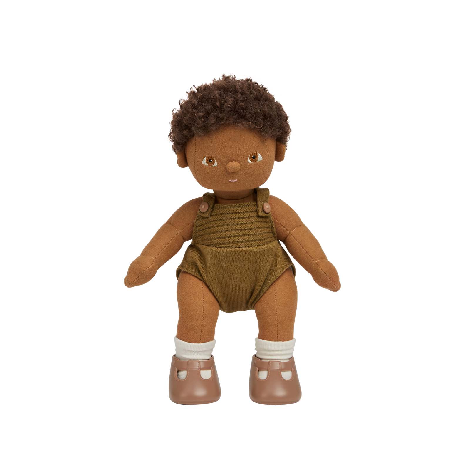 Dinkum Doll - Button - 14"-Stuffed & Plush-Olli Ella U.S.-Yellow Springs Toy Company