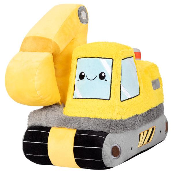 GO! - Excavator - 12&quot;-Stuffed &amp; Plush-Squishable-Yellow Springs Toy Company