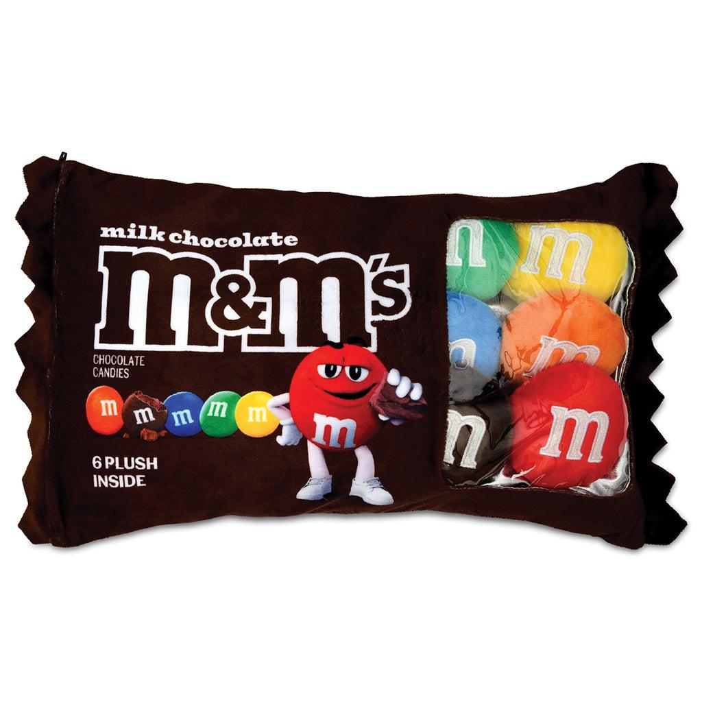 M&M Candy Bag - Fleece Pillow-Stuffed & Plush-Iscream-Yellow Springs Toy Company