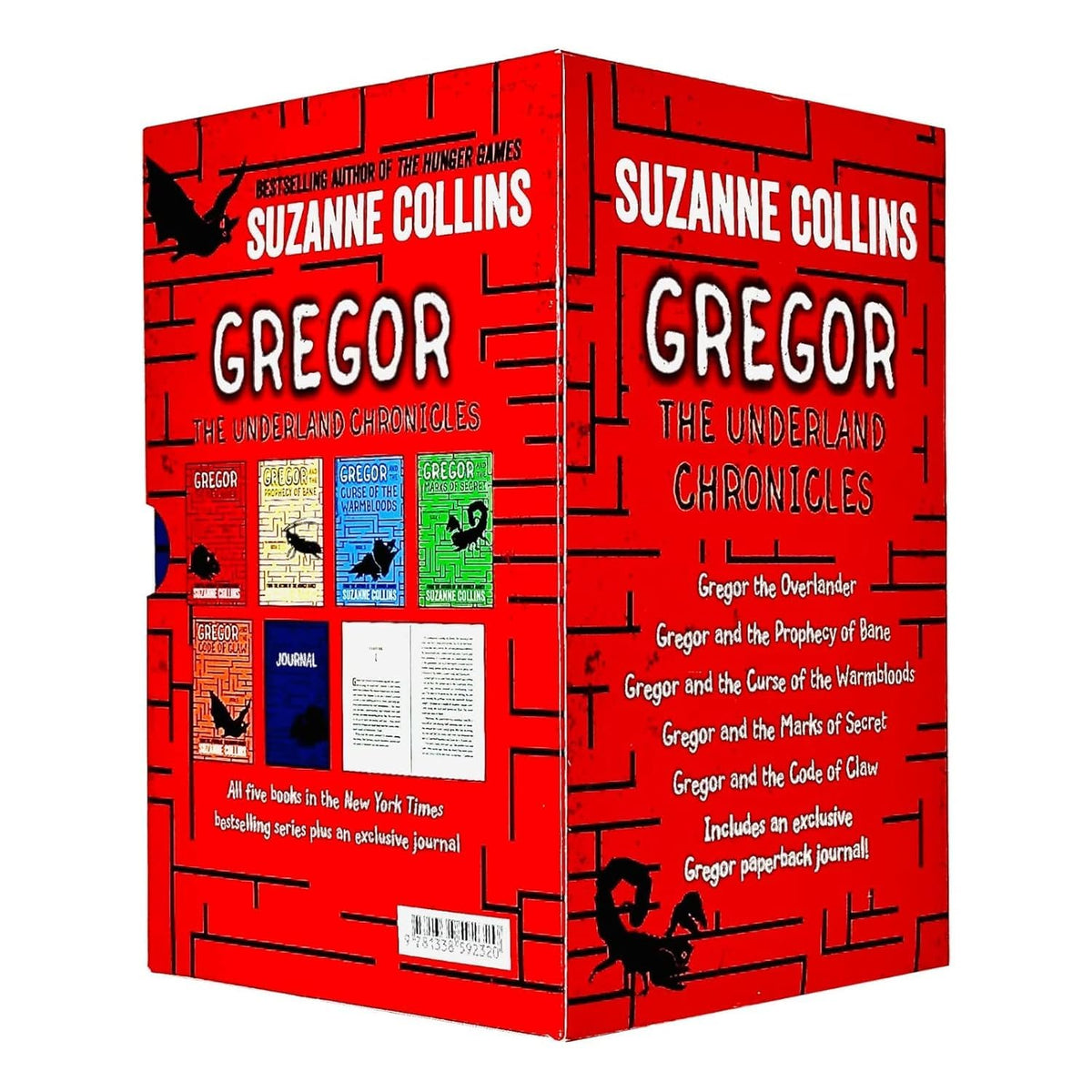 Gregor The Underland Chronicles Box Set | By Suzanne Collins-Arts & Humanities-Texas Bookman-Yellow Springs Toy Company