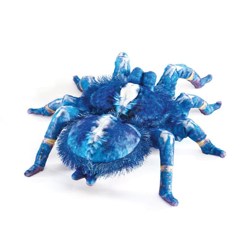 Blue Tarantula - Hand Puppet-Puppets-Folkmanis-Yellow Springs Toy Company