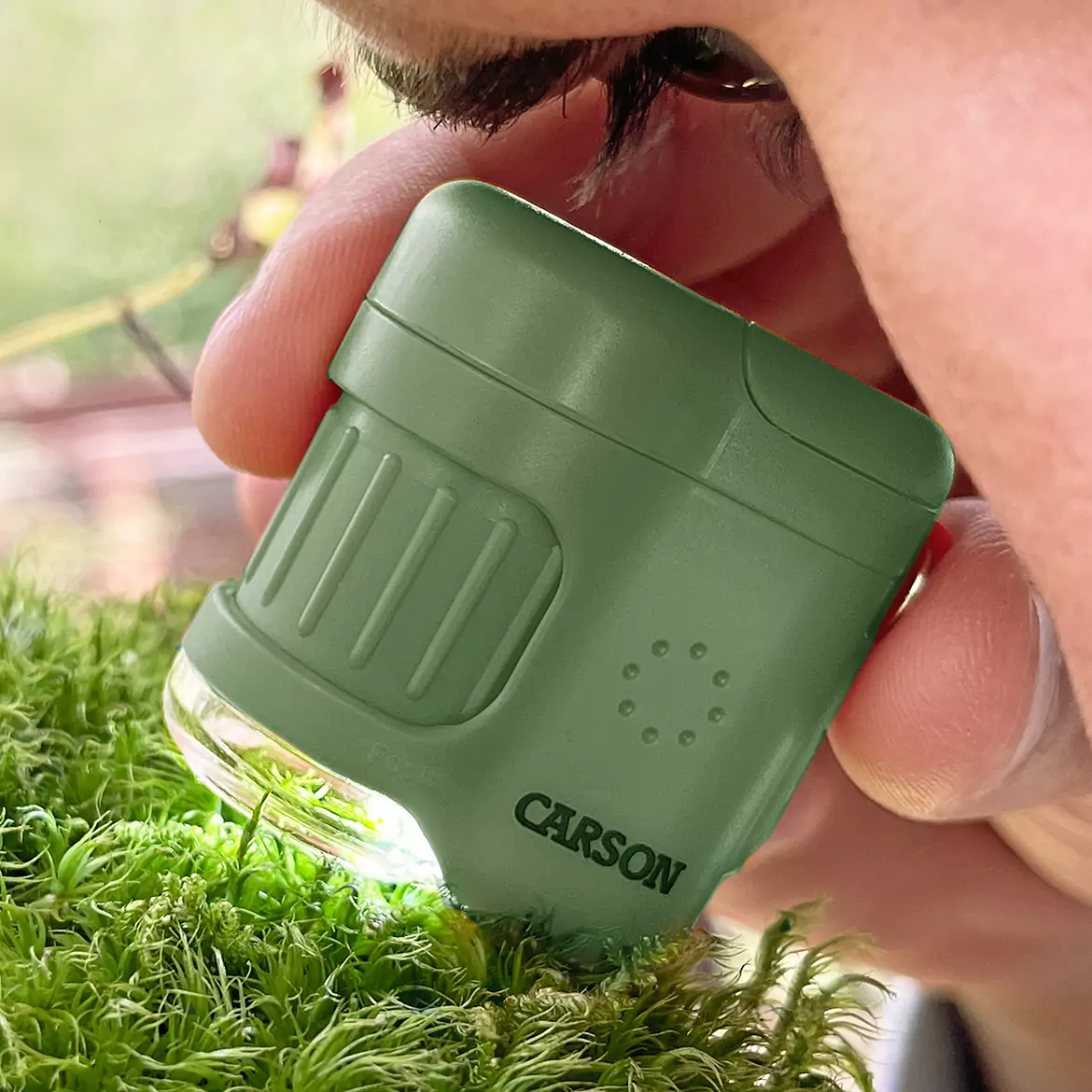 MicroMini™ Pocket Microscope - Green-Science & Discovery-Carson-Yellow Springs Toy Company