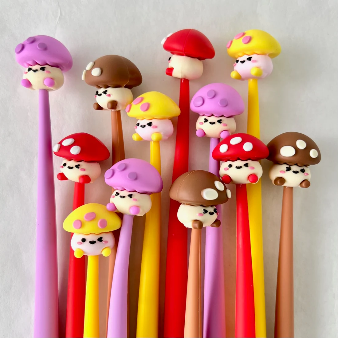Gel Pen - Mushroom Buddy Wiggle Gel Pen-Stationery-BCMini-Yellow Springs Toy Company