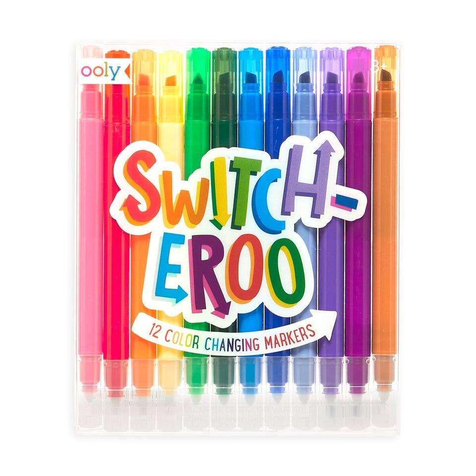 Switch-eroo! Color-Changing Markers 2.0-Yellow Springs Toy Company