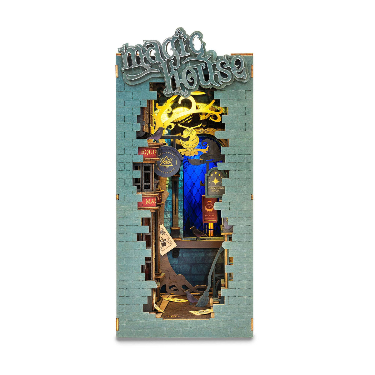 Magic House - Rolife DIY Book Nook Kit-Building &amp; Construction-Yellow Springs Toy Company