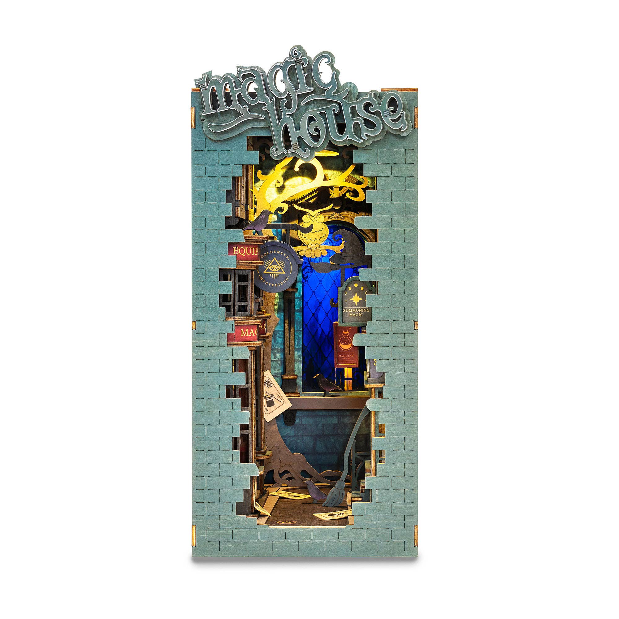 Magic House - Rolife DIY Book Nook Kit-Building & Construction-Yellow Springs Toy Company