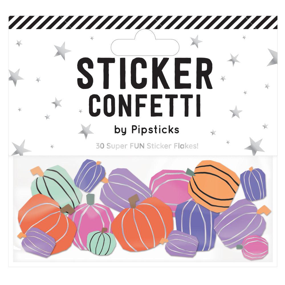 Looking Gourd Sticker Confetti-Stationery-Pipsticks-Yellow Springs Toy Company