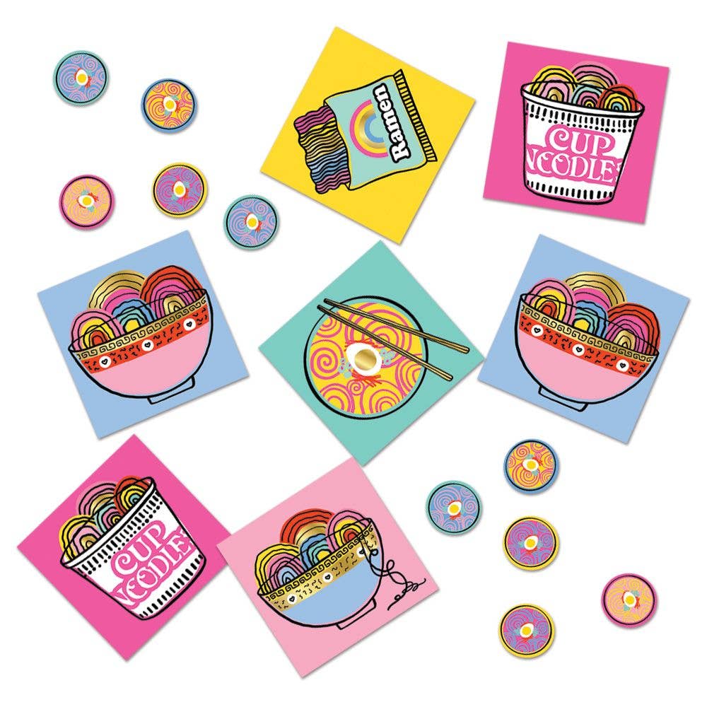 Ra-Ra-Ramen Sticker Confetti-Stationery-Pipsticks-Yellow Springs Toy Company