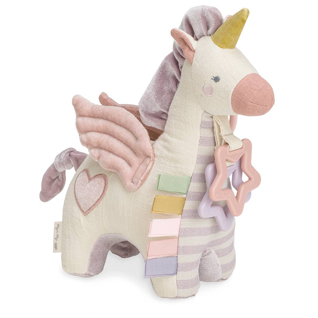 Activity Plush with Teether Toy - Pegasus-Infant &amp; Toddler-Yellow Springs Toy Company