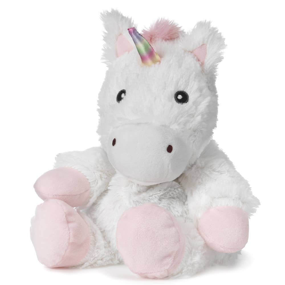 White Unicorn Warmies - 13&quot;-Stuffed &amp; Plush-Warmies-Yellow Springs Toy Company