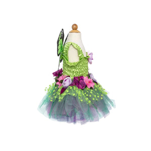 Fairy Blooms Deluxe Green Dress - Size 3-4-Dress-Up-Great Pretenders-Yellow Springs Toy Company