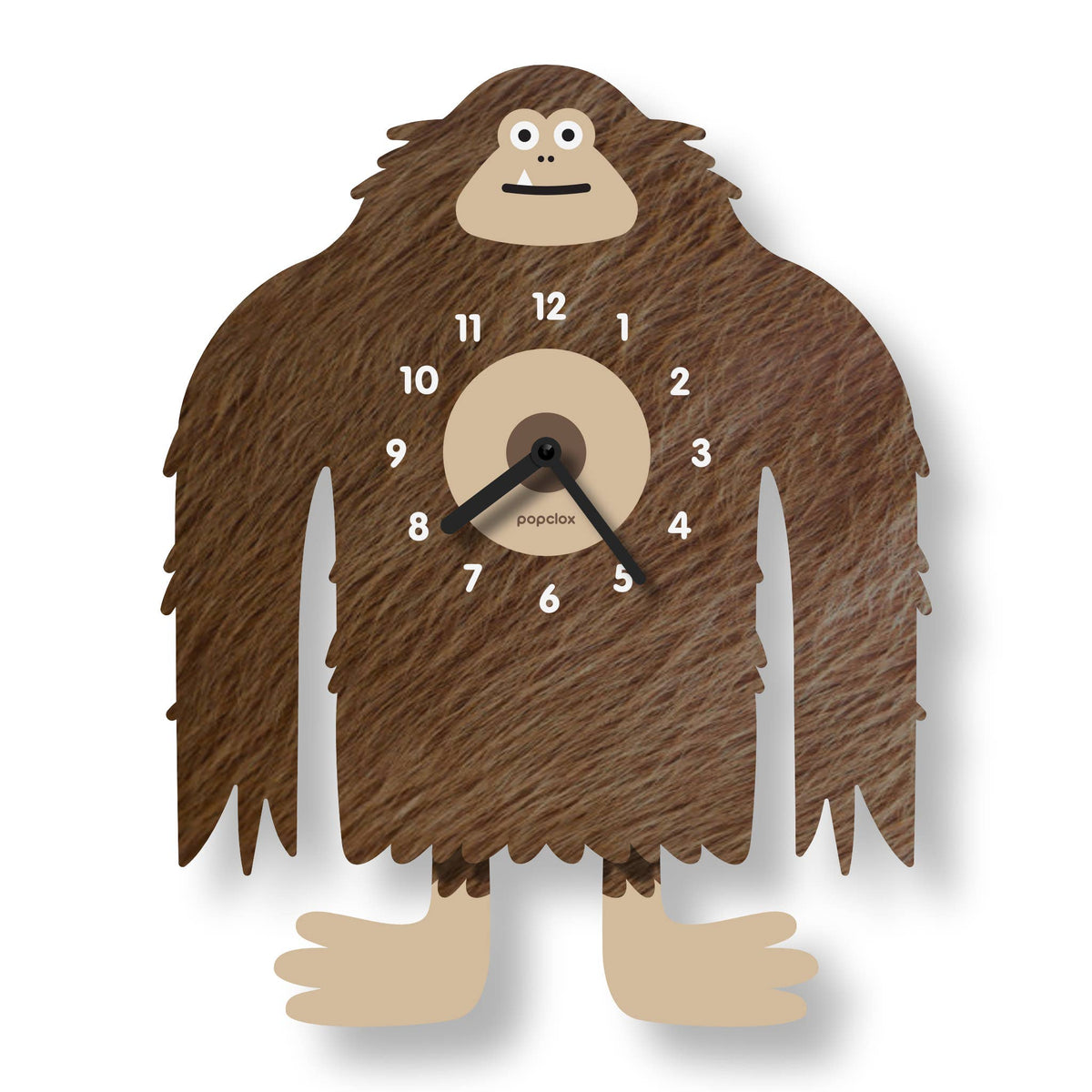Acrylic Bigfoot Pendulum Clock *-Decor &amp; Keepsakes-Modern Moose | Popclox-Yellow Springs Toy Company