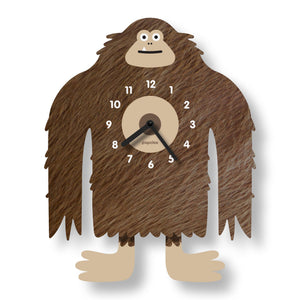 Acrylic Bigfoot Pendulum Clock *-Decor & Keepsakes-Modern Moose | Popclox-Yellow Springs Toy Company
