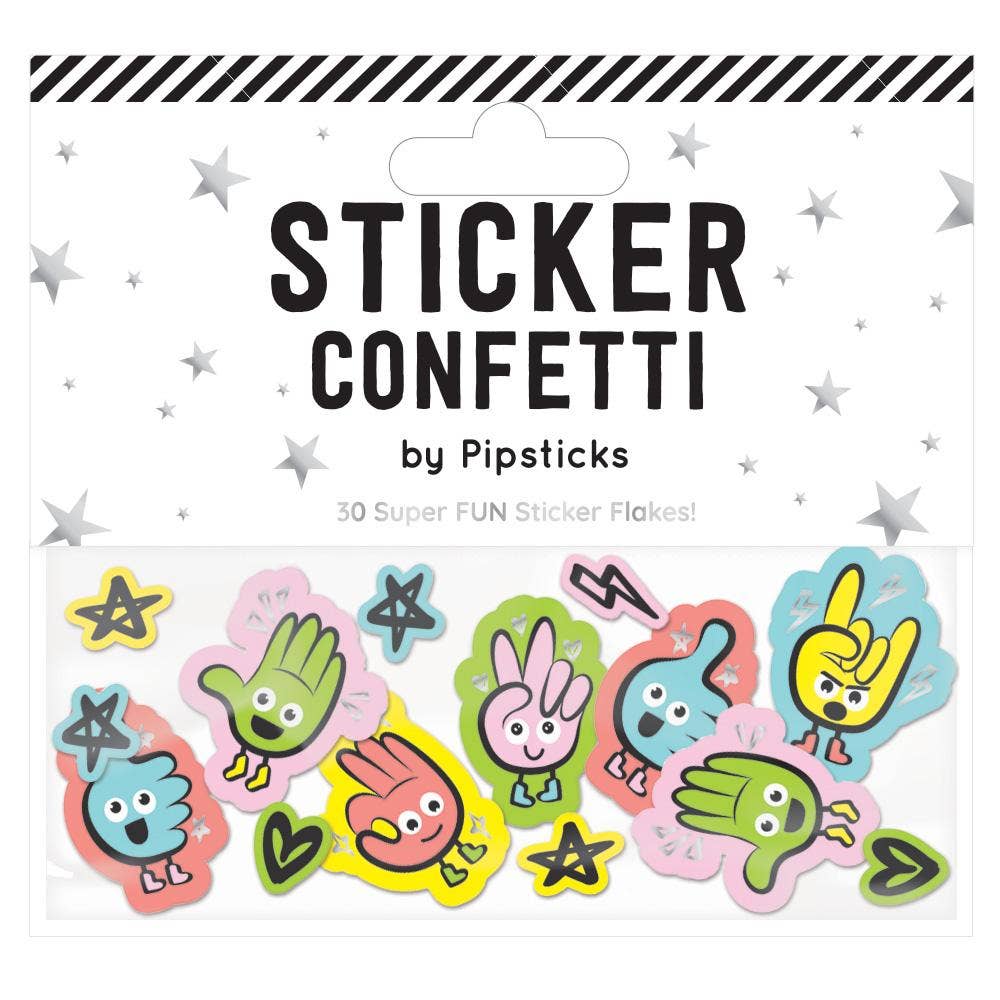 I See The Signs Sticker Confetti-Stationery-Pipsticks-Yellow Springs Toy Company