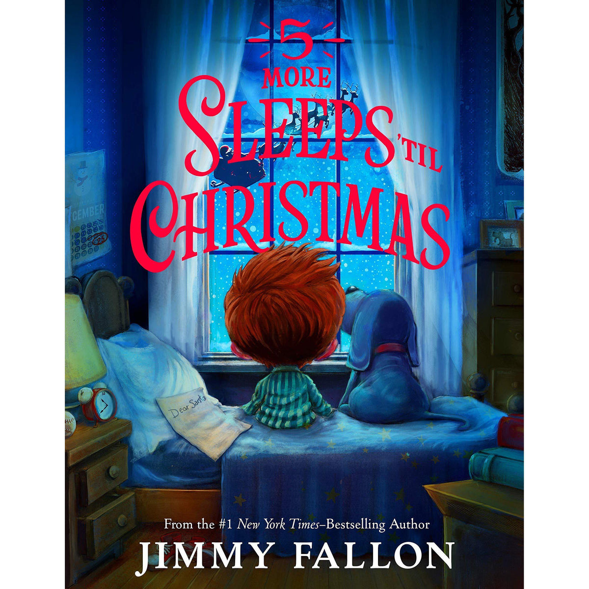 5 More Sleeps ‘til Christmas | by Jimmy Fallon, illustrated by Rich Deas-Arts &amp; Humanities-Macmillan Publishers-Yellow Springs Toy Company