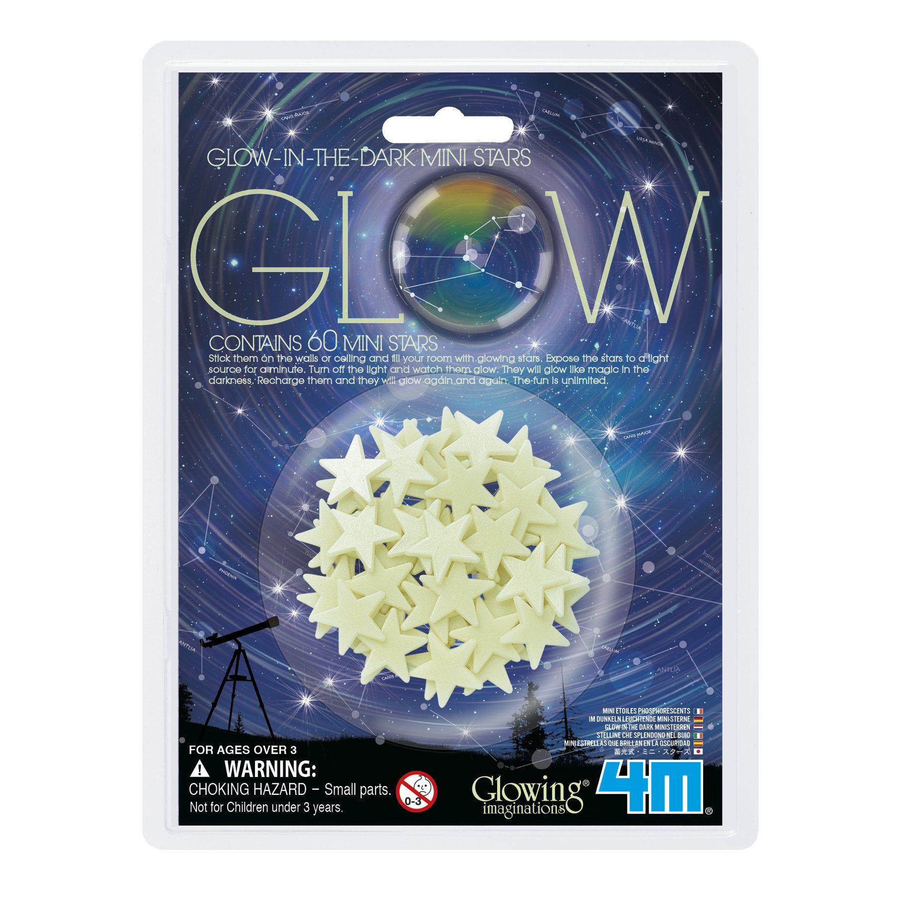 Glow Mini Stars-Decor & Keepsakes-TOYSMITH-Yellow Springs Toy Company