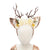 Mannequin front view, wearing deer headpiece