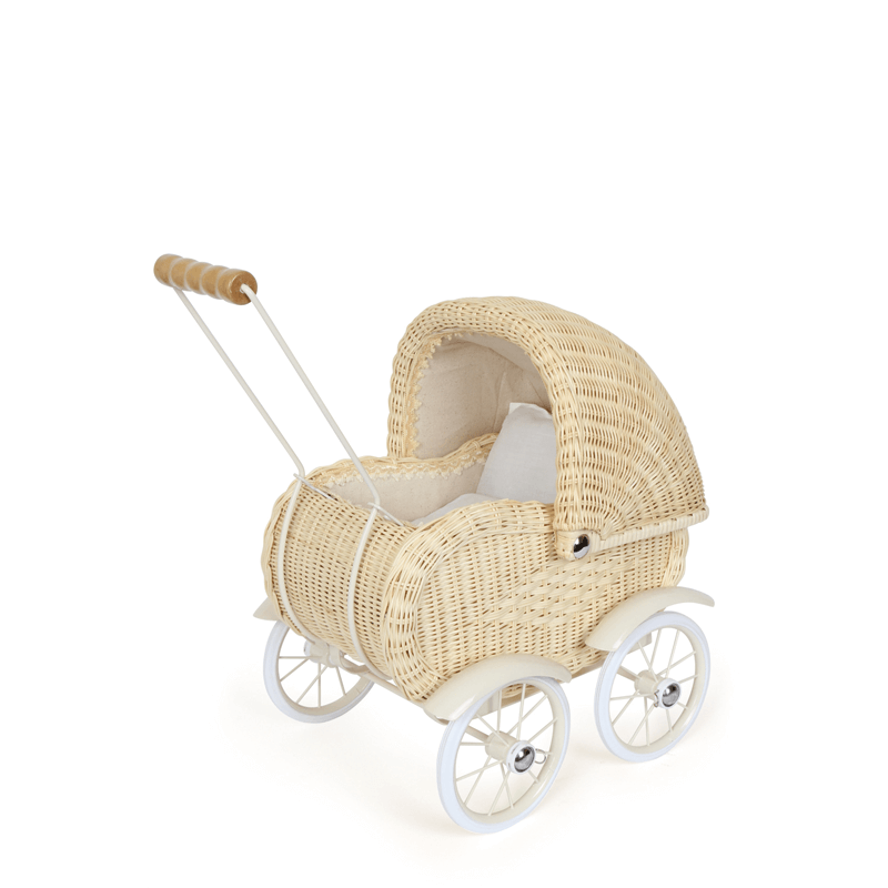 Toy sales wicker pram