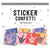 I Love You Sticker Confetti-Stationery-Pipsticks-Yellow Springs Toy Company