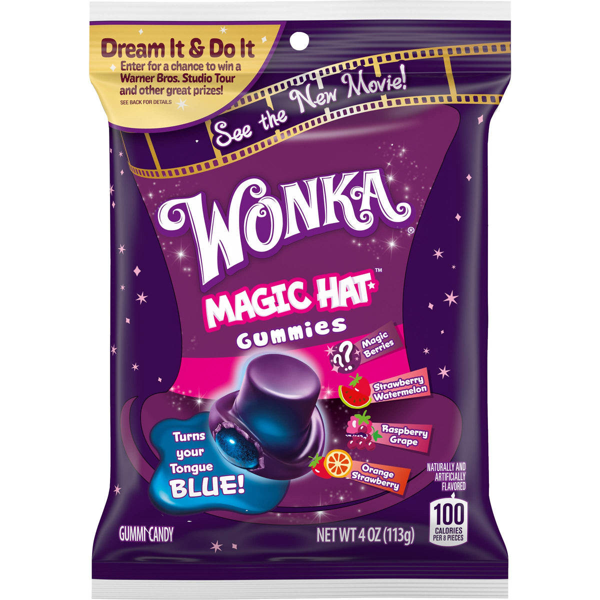 Wonka Magic Hat Gummies - 4oz-Candy &amp; Treats-Grandpa Joe&#39;s Candy Shop-Yellow Springs Toy Company