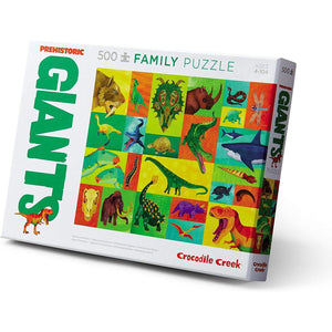 Front view of the puzzle in the box.