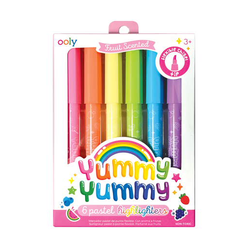 Yummy Yummy Scented Highlighters - Set of 6-Yellow Springs Toy Company