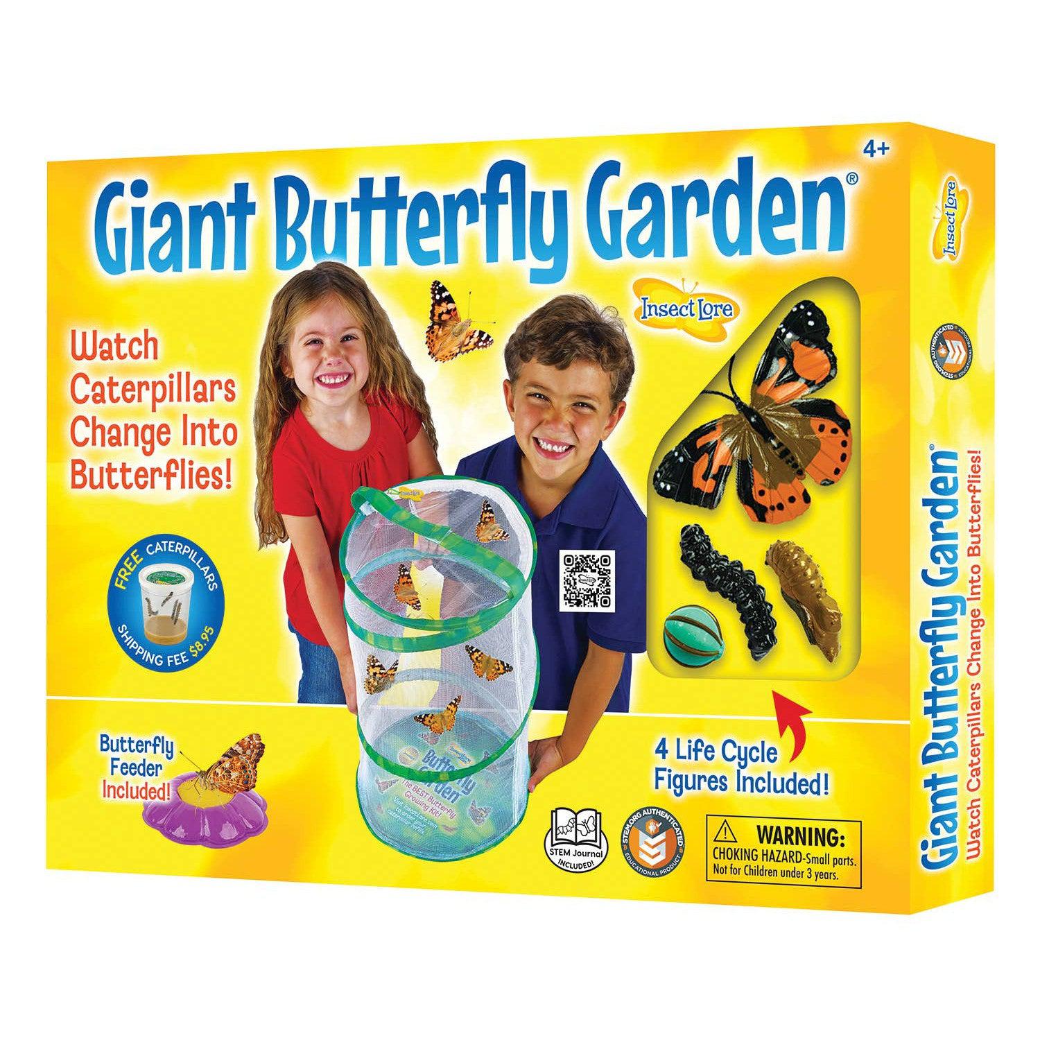 Giant Butterfly Garden®-INSECT LORE-Yellow Springs Toy Company