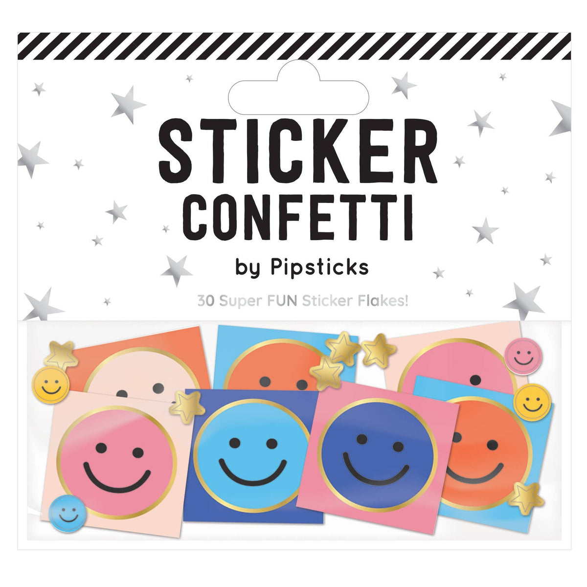 Smiley Face Sticker Confetti-Stationery-Pipsticks-Yellow Springs Toy Company