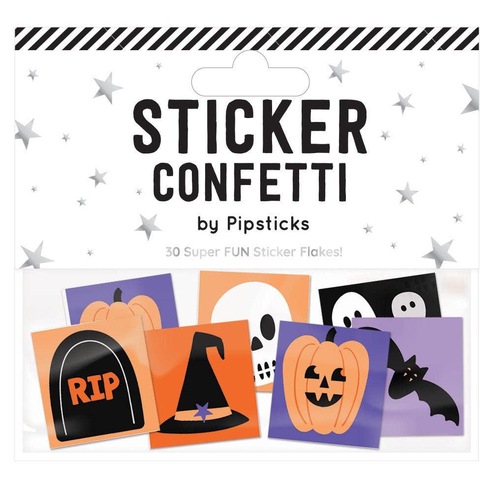 Halloween Seals Sticker Confetti-Stationery-Pipsticks-Yellow Springs Toy Company