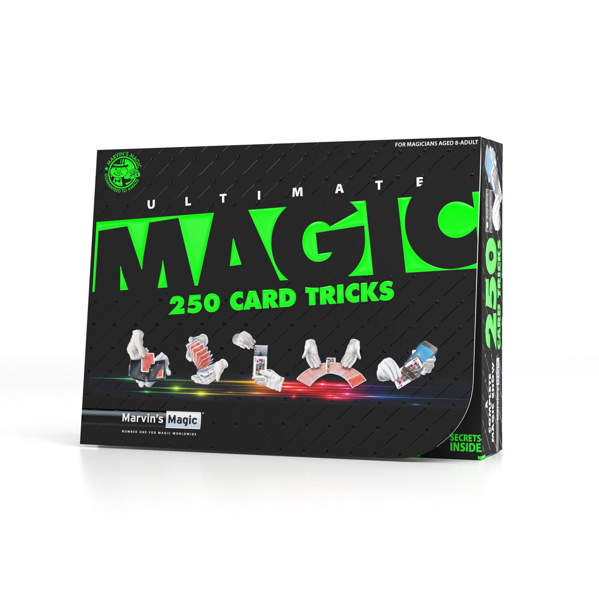 Ultimate 250 Card Tricks-Novelty-Marvin&#39;s Magic-Yellow Springs Toy Company
