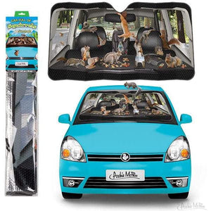 Auto Shade - Car Full of Squirrels