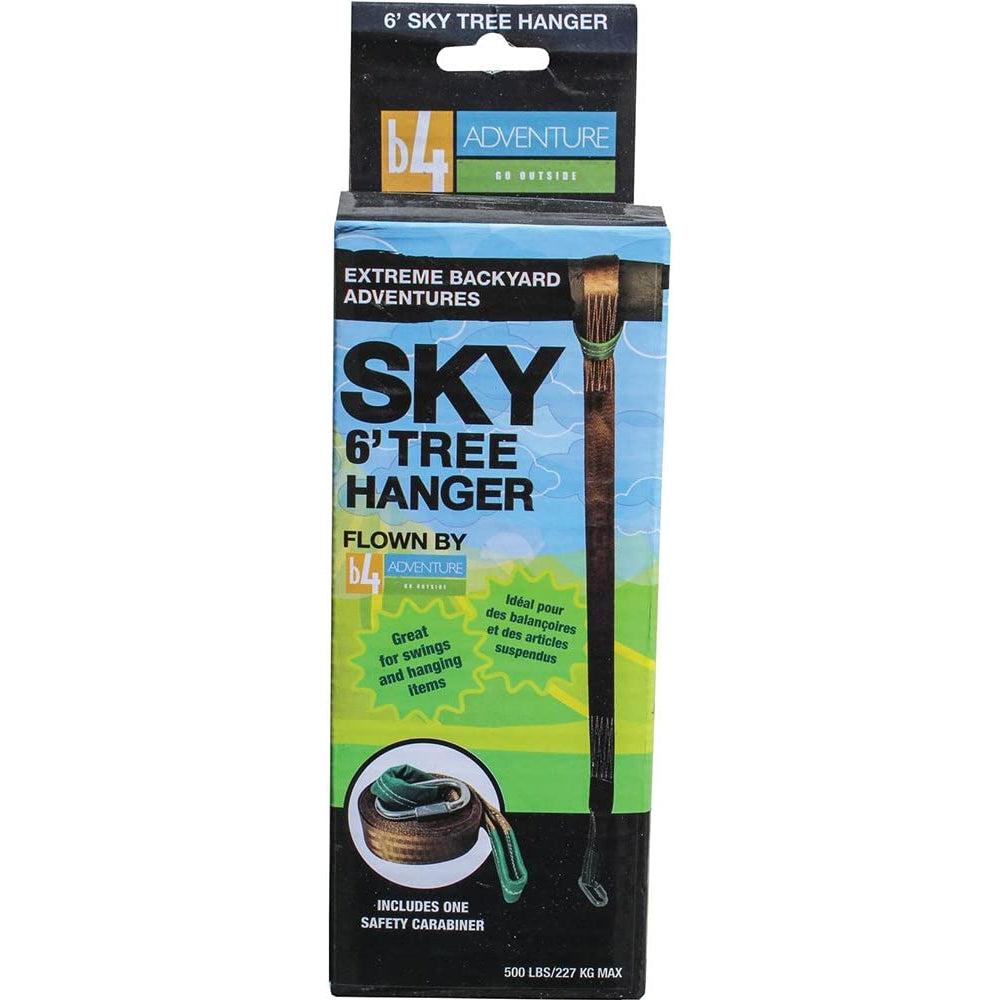 Front view of the SKY 6' Tree Hanger in the box