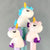 Front view of the 3 styles of unicorn pens. 
